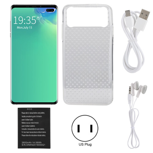 Dual Camera Smartphone with Facial Recognition, Expandable Storage Android Operating System Efficient Battery Life Waterdrop Screen Compact Unlocked