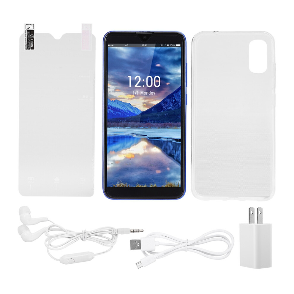 Face Unlocking Smartphone Hd Display Dual Sim Unlocked Phone Beauty Camera Large Battery Capacity Android System 4G Network Support Network Frequency 9159805539176