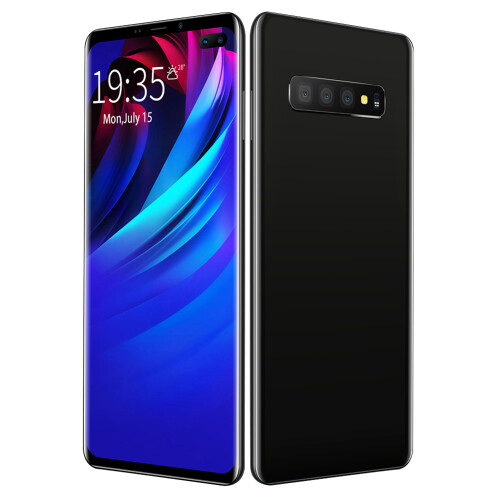 Dual Camera Smartphone with Facial Recognition, Expandable Storage Android Operating System Efficient Battery Life Waterdrop Screen Compact Unlocked 2