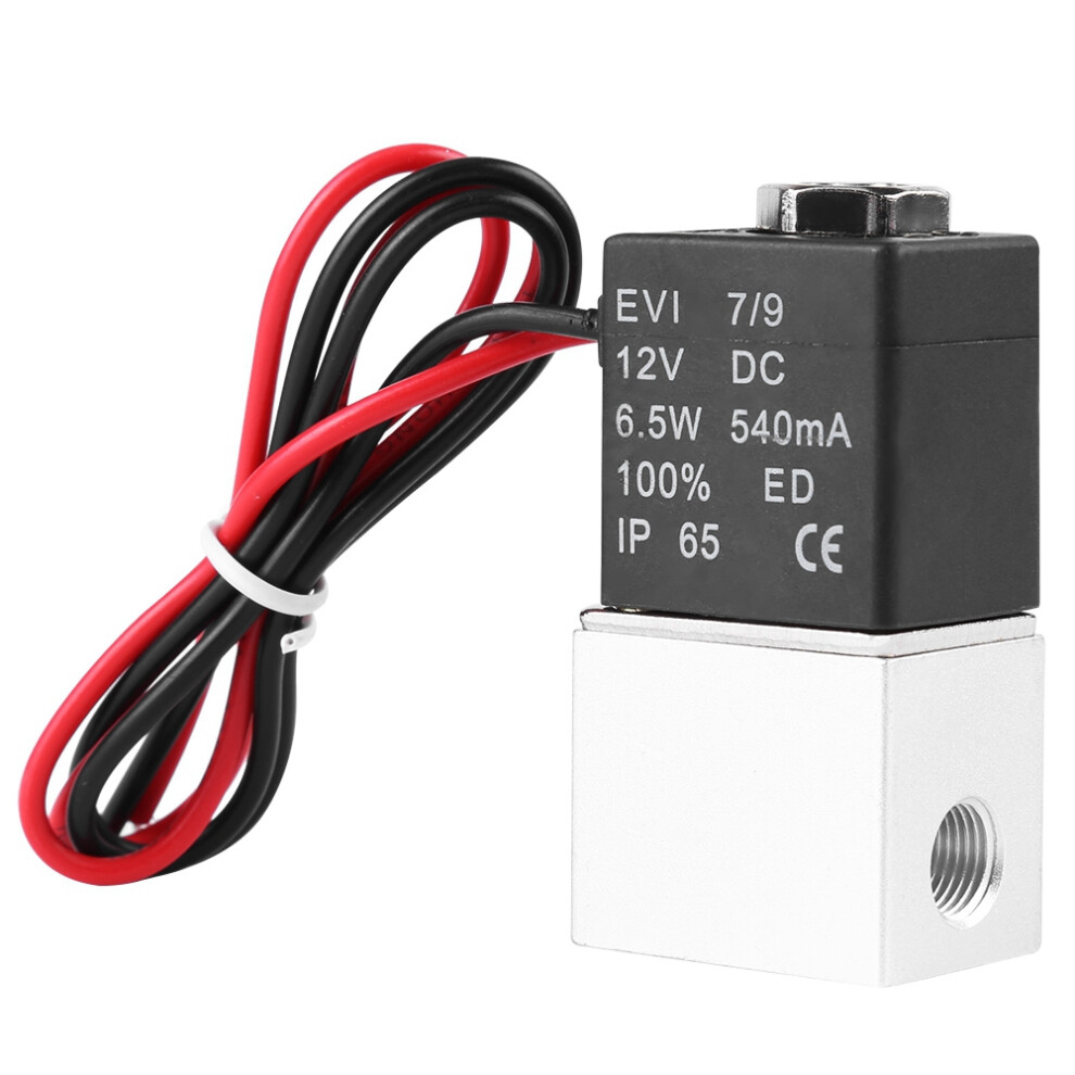 Normally Closed Solenoid Valve Electric Solenoid Air Valve With Compact Size And Durable Build Service Media Air Gas Liquid Water Compatible 9159805542114
