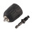 Drill Conversion Tool Universal Chuck Adaptor 3-Jaw Chuck Keyless Drill Chuck Impact Driver Adapter Quick Change Conversion Adapter Round-Shank Drill 3