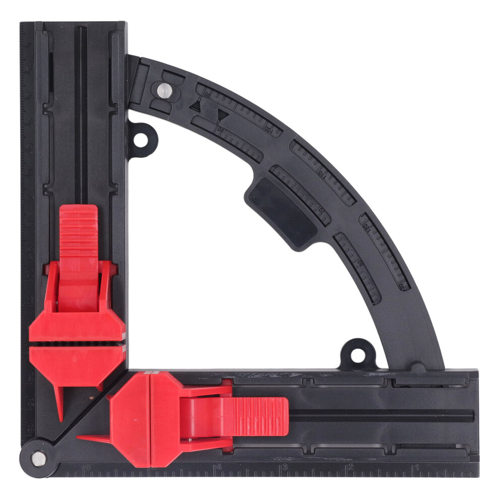 Right Angle Clamps For Woodworking, Adjustable Corner Clamps With Nail Fixing Hole And 90 Right Angle Fixing, Multi Angle Corner Clamp For 9159805545825