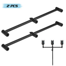 Aluminium Buzz Bars für Angelruten, 36cm/26cm, 1/2 Stück