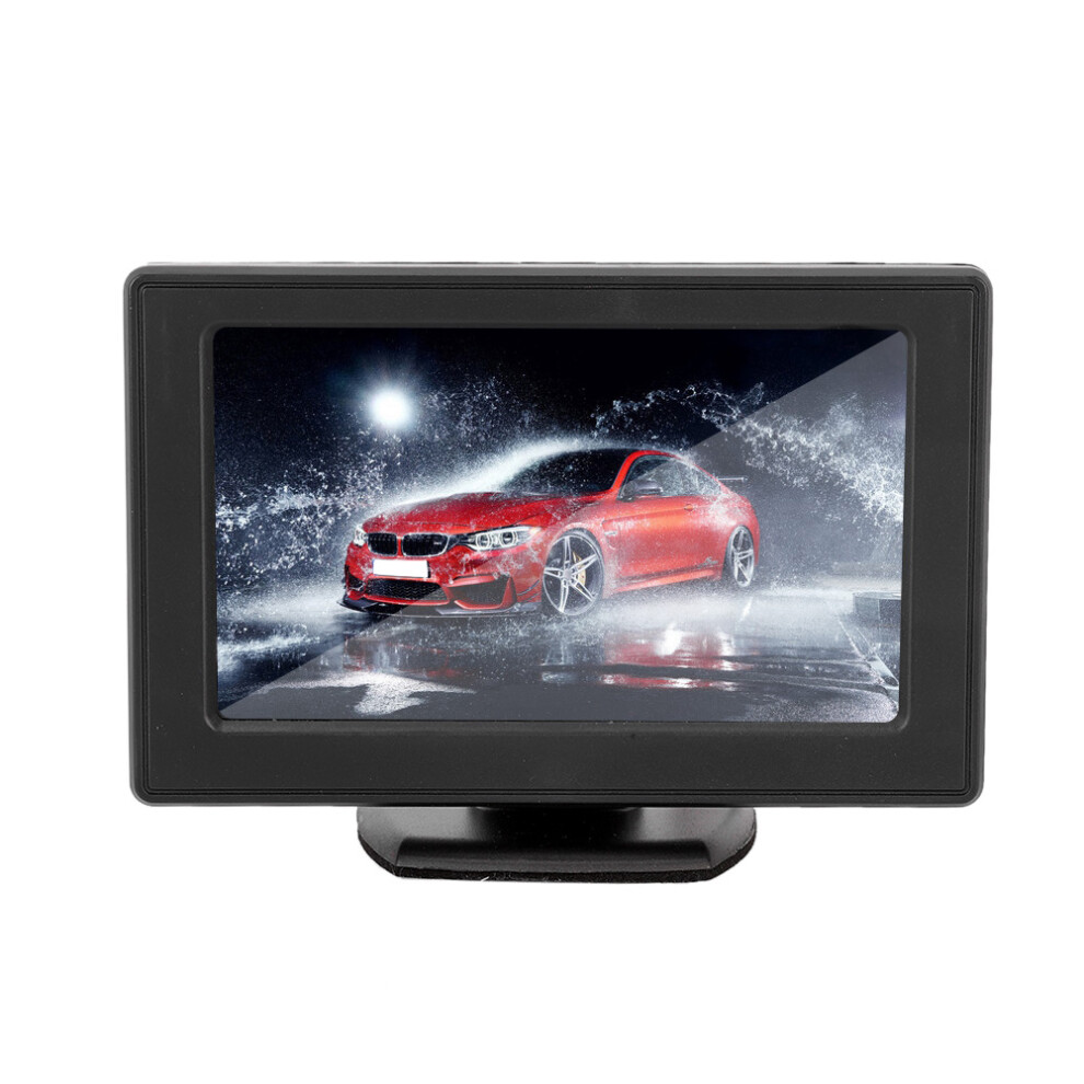 4.3In 3W Tft Lcd Car Rearview Monitor With Dual Av Inputs 5021383034128