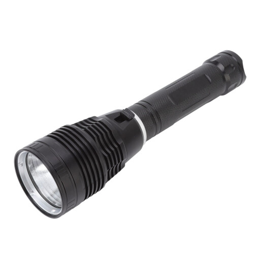 Rechargeable Dive Torch Underwater Flashlight Super Bright LED IPX8 Waterproof Scuba Light with 3 Lighting Modes and Constant Current Circuit, 1