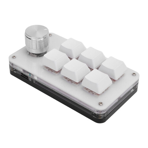 Programming Macro Wireless Gaming Keyboard Portable Mini Keyboard With RGB LED And Onboard Storage Customized Programmable OSU Keypad For Multi-Use 1