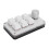 Programming Macro Wireless Gaming Keyboard Portable Mini Keyboard With RGB LED And Onboard Storage Customized Programmable OSU Keypad For Multi-Use 3