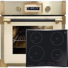 Quattro incassabili - KAISER - EH 6427 ElfAD+KCT 6705 FI - 73L - Piròlisi - Induzione 60 cm