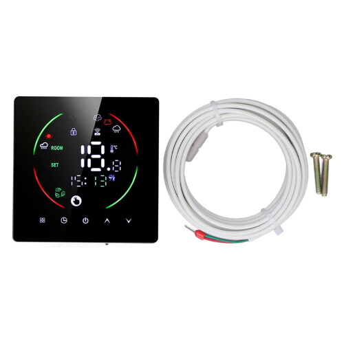 High Performance Thermostatic Sensor With Embedded Mortar Design For Electric Floor Heating, Insulated Floor Heating Sensor With 1 Temperature