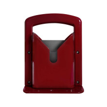 Bagel Slicer and Cutter Stainless Steel for Safe Consistent Bagel Cutting, Red
