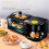 3in1 Breakfast Station with Coffee Maker, 9L Toaster and Griddle, Adjustable Timer Control 3