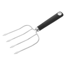 Stainless Steel Turkey Lifting Forks with HeavyDuty Four Prongs for Secure Meat and Poultry Lifting