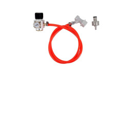 Soda Carbonator Kit for 2 Liter Bottles, Home Drink Carbonation System with Adjustable Levels
