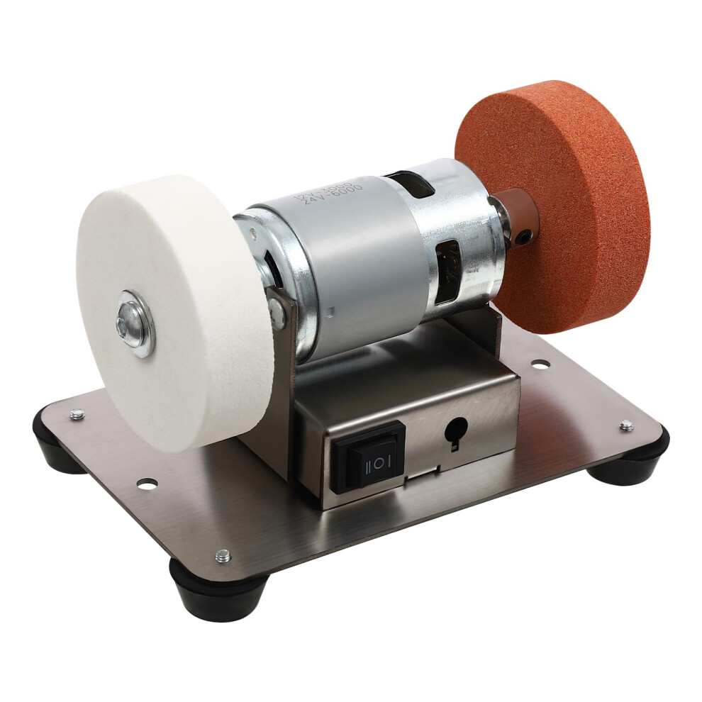 Bench Grinder 7Speed Adjustable Dual Wheel Electric Benchtop Sander For Metal And Knife Sharpening 9070919366871
