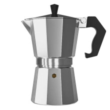 Moka Pot Stovetop Espresso Maker 150ML Italian Design Aluminum Coffee Brewer for Home and Camping