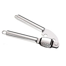 Garlic Press Stainless Steel Heavy Duty Crusher with Ergonomic Grip Easy Clean Kitchen Tool
