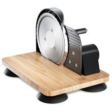 Bread Slicer with Adjustable Thickness, Serrated Stainless Steel Blade and 2 Wooden Toaster Tongs