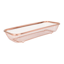 Stainless Steel Cutlery Organizer with Drainage for Kitchen Chopstick and Utensil Storage Basket