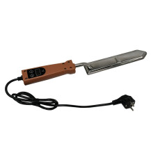 Heated Honey Uncapping Knife Food Grade Stainless Steel with Adjustable Temperature and Wood Handle