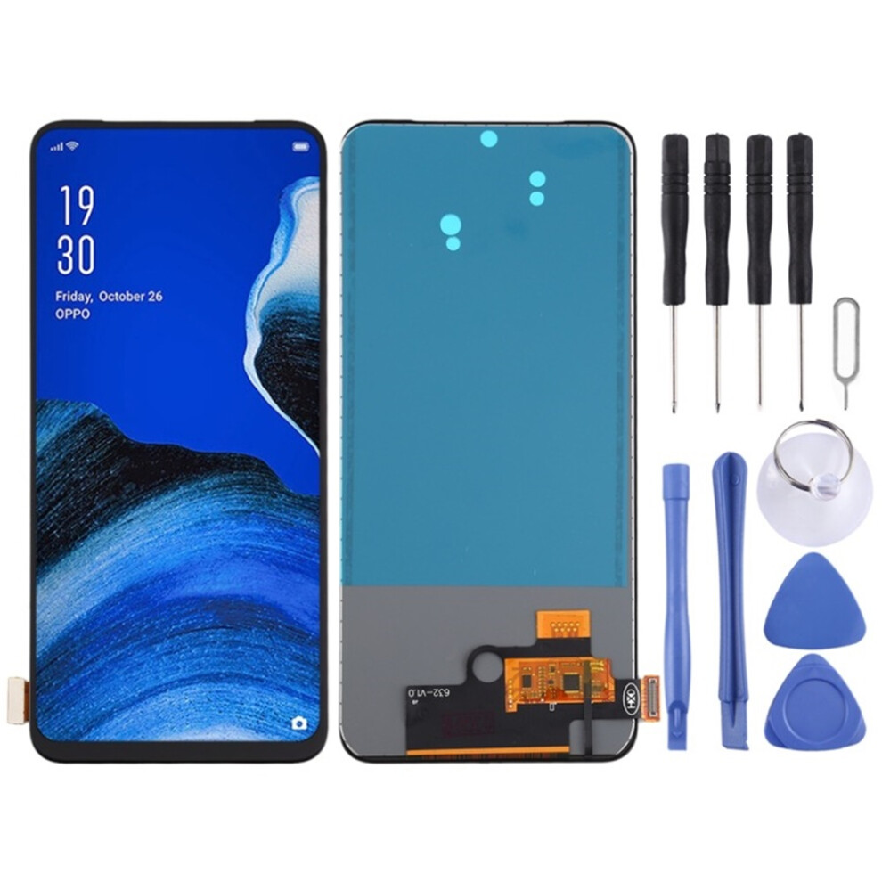 Tft Lcd Screen For Oppo Reno2 Z / Reno2 F / K3 / Realme X With Digitizer Full Assembly (No Fingerprint Identification) 6931449732129