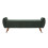 Living And Home Chenille Upholstered Storage Bench, Green 3