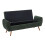 Living And Home Chenille Upholstered Storage Bench, Green 4