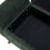 Living And Home Chenille Upholstered Storage Bench, Green 5