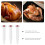 Meat Thermometer Set with Instant Reading for Cooking Baking BBQ and Kitchen Oven Accuracy 2