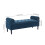 Living And Home Chenille Upholstered Storage Bench, Blue 6