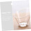 4pcs Clear Plastic Salad Serving Bowls with Angled Edge for Snacks, Fruit, Dessert, Buffet Use 2
