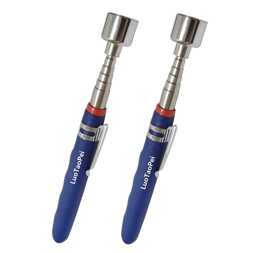 2Pcs 20Lb Telescoping Magnetic Pickup Tool With 31In Extendable Reach For Auto And Carpentry 9174973240921