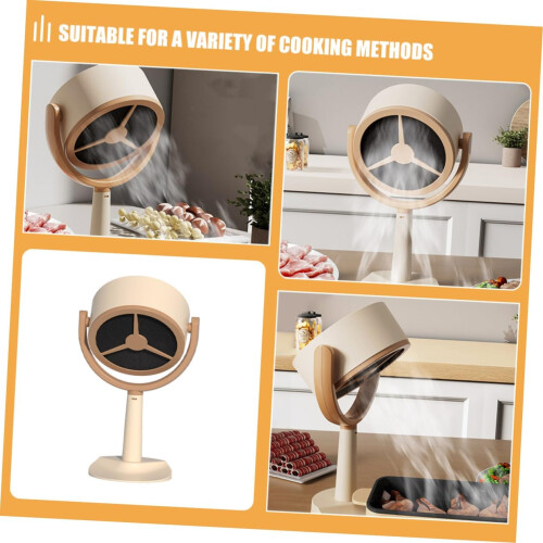 Desktop Range Hood USB Powered Mini Kitchen Extractor Fan for BBQ Hot Pot and Small Spaces 1