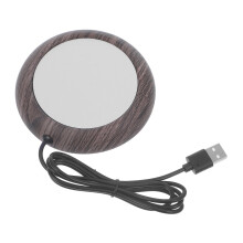 USB Mug Warmer with Level Temperature Control, UltraThin Metal Heating Pad for Desk Coffee Tea