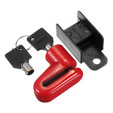 Anti-Theft Steel Wire Lock for Electric Scooter, Bicycle & Motorcycle, 7mm Width