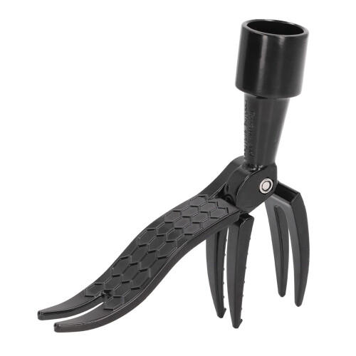 Stand Up Weeder Tool with 4Claw Grip, Ergonomic Aluminum Weed Puller for Root Removal