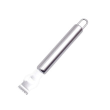 Stainless Steel Lemon Zester Tool with Easy Peel Design for Citrus Fruits Oranges and Limes