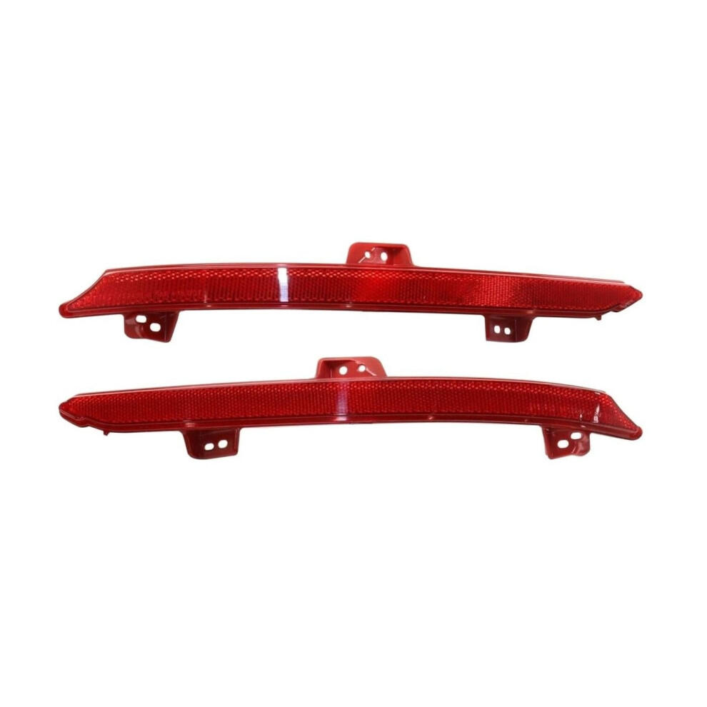 Set Of 2 Rear Bumper Reflectors For Honda Accord Oem Fit Lx Sport Exl Ex 20182021 Easy Install 9174973243793