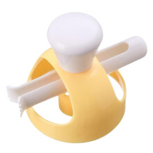 Large Hollow Donut Cutter Set with Tongs, Food Grade PP Easy Clean Reusable Baking Mold