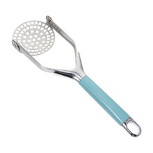 Stainless Steel Potato Ricer Masher with Ergonomic Grip for Smooth Lump Vegetables