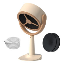 Portable Range Hood USB Rechargeable Exhaust Fan for Indoor BBQ Hot Pot and Kitchen Cooking