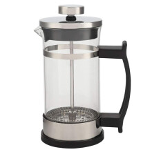 Stainless Steel Stovetop Espresso Maker with Double Filtration, 4.3x2.8x6.4in Moka Pot for Home and Travel
