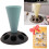 Piping Bag Holder with 7.5Inch Stable Base and Tip Storage for Cake Decorating Baking (Blue) 1