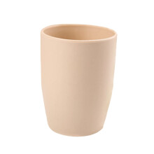 Bathroom Tumbler Cup Plastic Toothbrush Holder Unbreakable Stackable Rinse Mug Khaki 201300ml