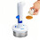 Ice Cream Sandwich Maker with Trigger, Half Cup Stainless Steel Scoop for Precise Portion Control 1