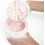 Ice Cream Sandwich Maker with Trigger, Half Cup Stainless Steel Scoop for Precise Portion Control 3