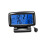 Car Thermometer Dual Temperature Gauge with Backlight Waterproof Dashboard Decor Black 1