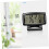 Car Thermometer Dual Temperature Gauge with Backlight Waterproof Dashboard Decor Black 4
