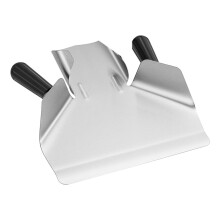 Stainless Steel French Fry Scoop with Ergonomic Grip, MultiFunctional Popcorn Serving Tool for Kitchen and Restaurant