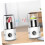 Smart Beverage Cooler and Quick Cooling Cup with Dual Heating for Hot Cold Drinks, Digital Display, White 2