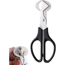 Stainless Steel Quail Egg Cutter with Precision Blades and Ergonomic Grip for Effortless Opening